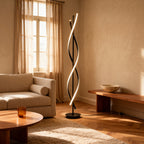 Modern Arc Floor Lamp with Sculptural Design | Stylish Lighting for Living Room Decor