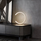 Modern C-Shaped Table Lamp | Touch Control & Adjustable Color Temperatures | Stylish Bedside Lighting for Versatile Ambience
