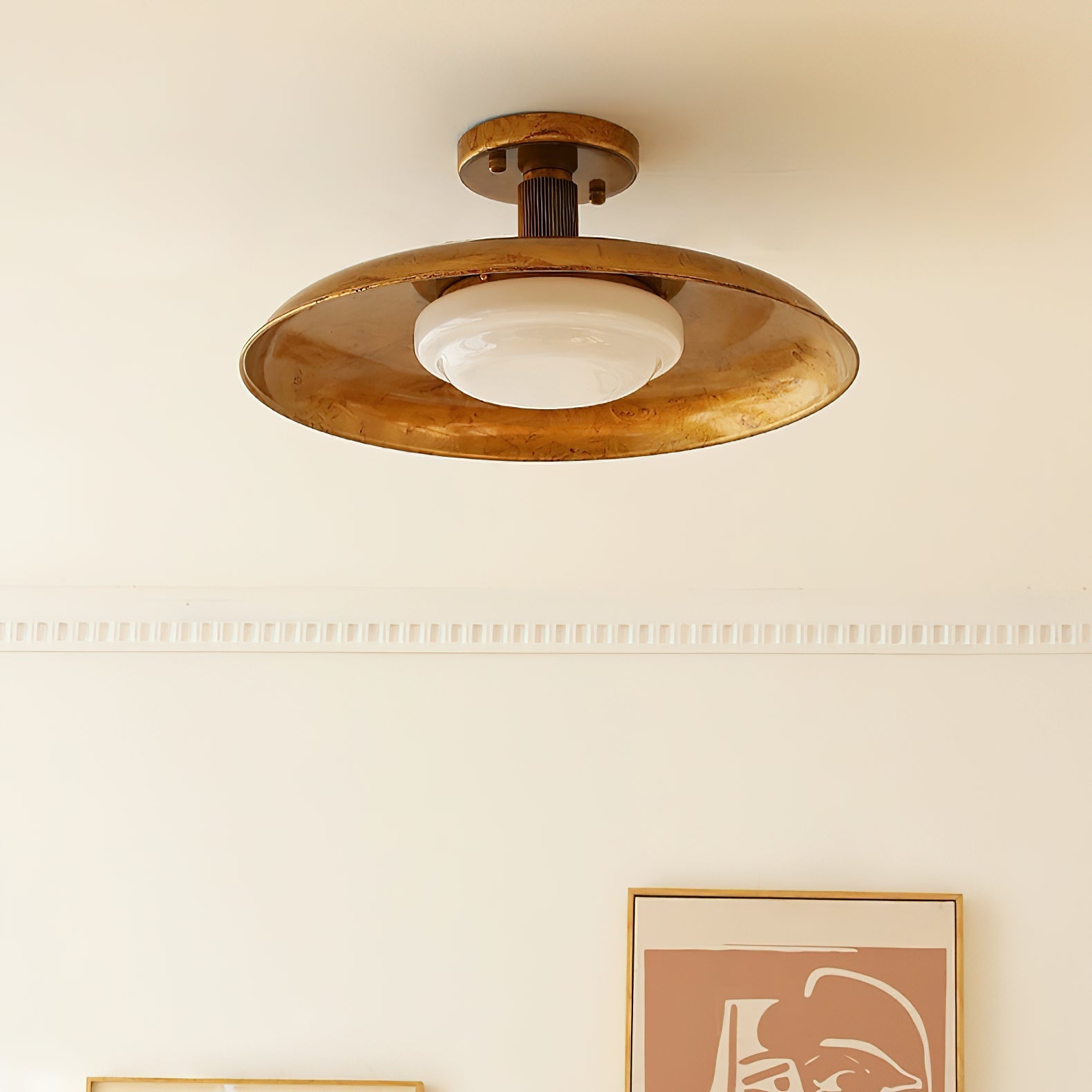 Modern Collection | Flush Mount Ceiling Light with Energy-Efficient LED | Ultra-Thin Design for Stylish Illumination