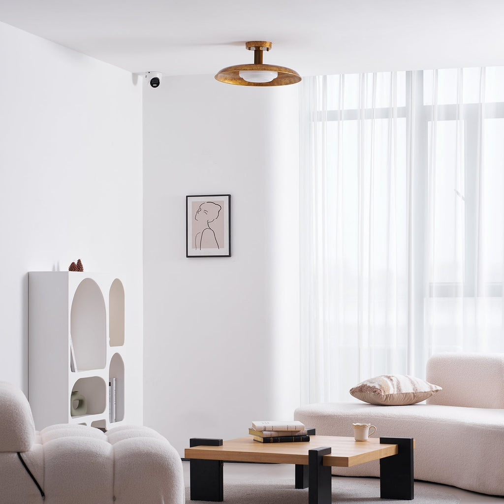 Modern Collection | Flush Mount Ceiling Light with Energy-Efficient LED | Ultra-Thin Design for Stylish Illumination