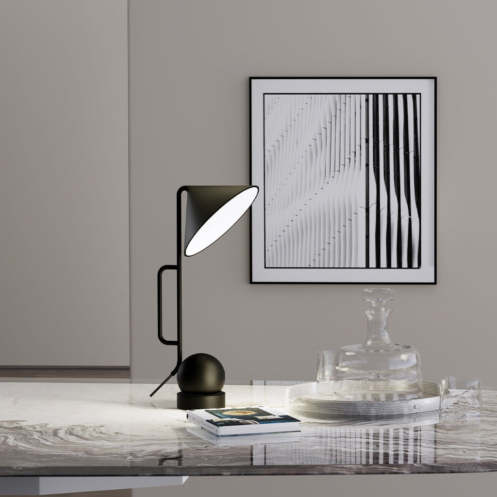 Modern Collection | LED Desk Lamp with Dimmable Light | Adjustable Design for Home Office and Study