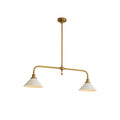 Modern Glass Pendant Light | Adjustable Length for Cozy Kitchen Lighting