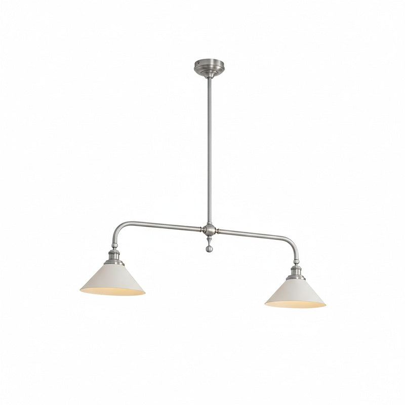 Modern Glass Pendant Light | Adjustable Length for Cozy Kitchen Lighting