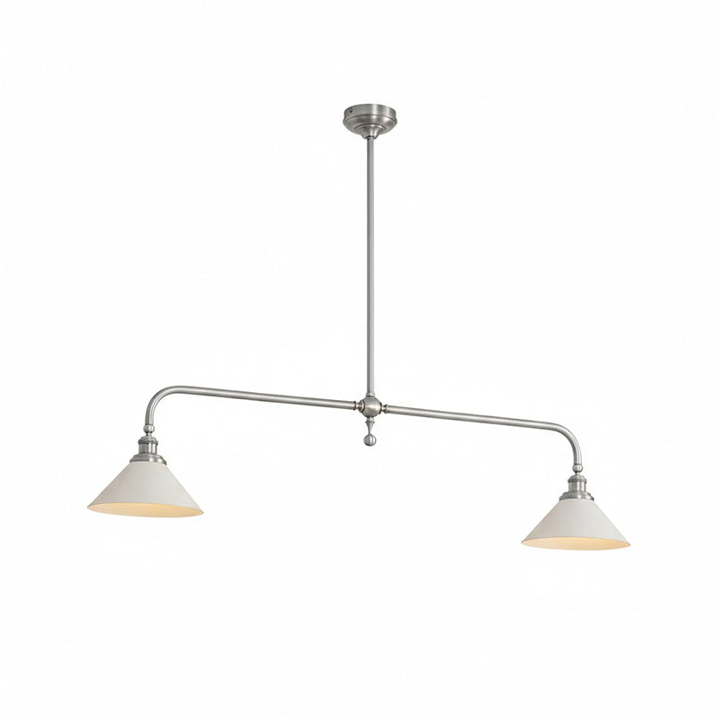 Modern Glass Pendant Light | Adjustable Length for Cozy Kitchen Lighting