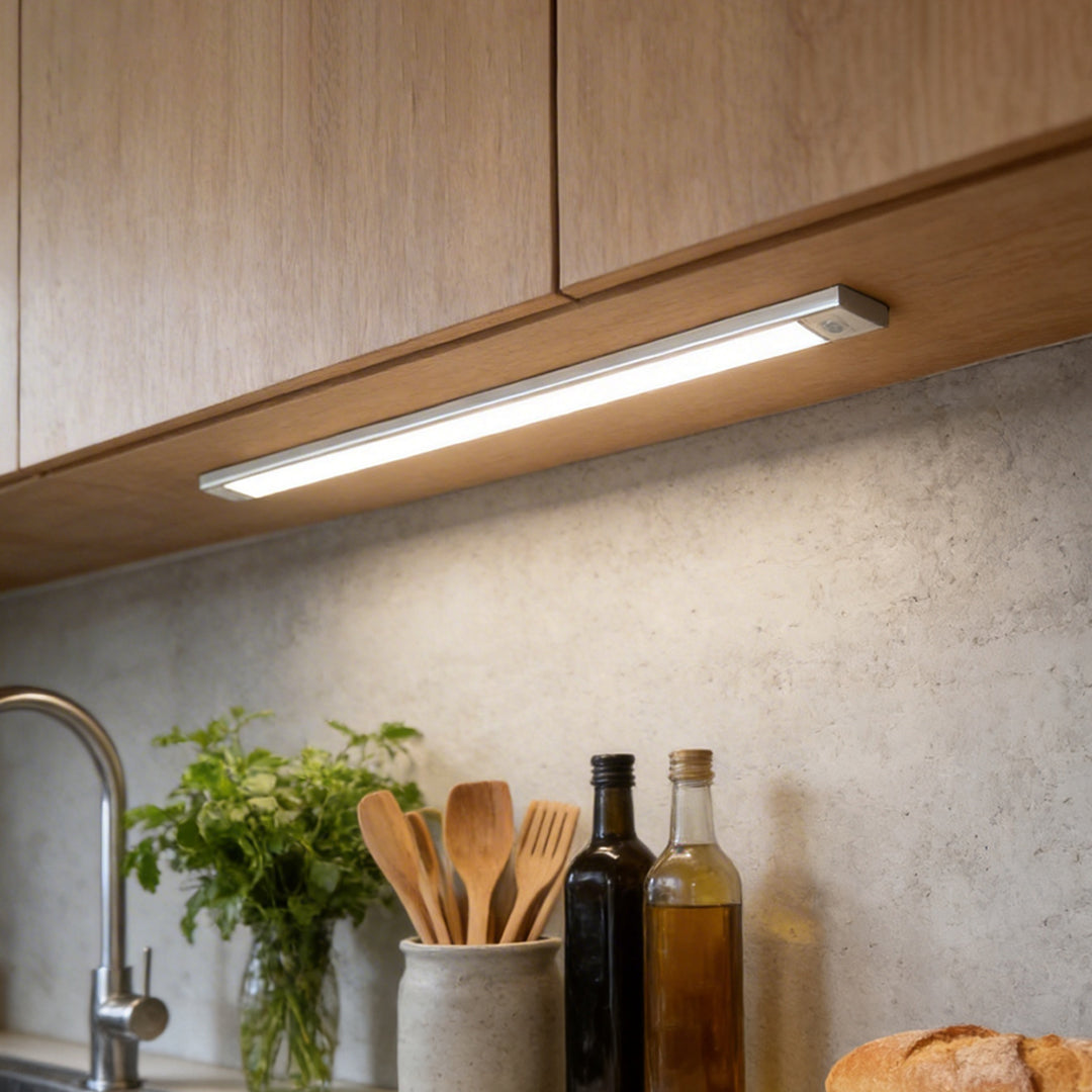 Modern Home | Under Cabinet LED Lighting with Motion Sensor | Wireless Design for Effortless Illumination