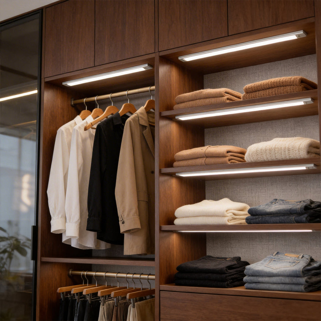 Modern Home | Under Cabinet LED Lighting with Motion Sensor | Wireless Design for Effortless Illumination