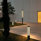 Modern LED Bollard Lights | Cylindrical Design with IP65 Waterproofing | Versatile Outdoor Illumination
