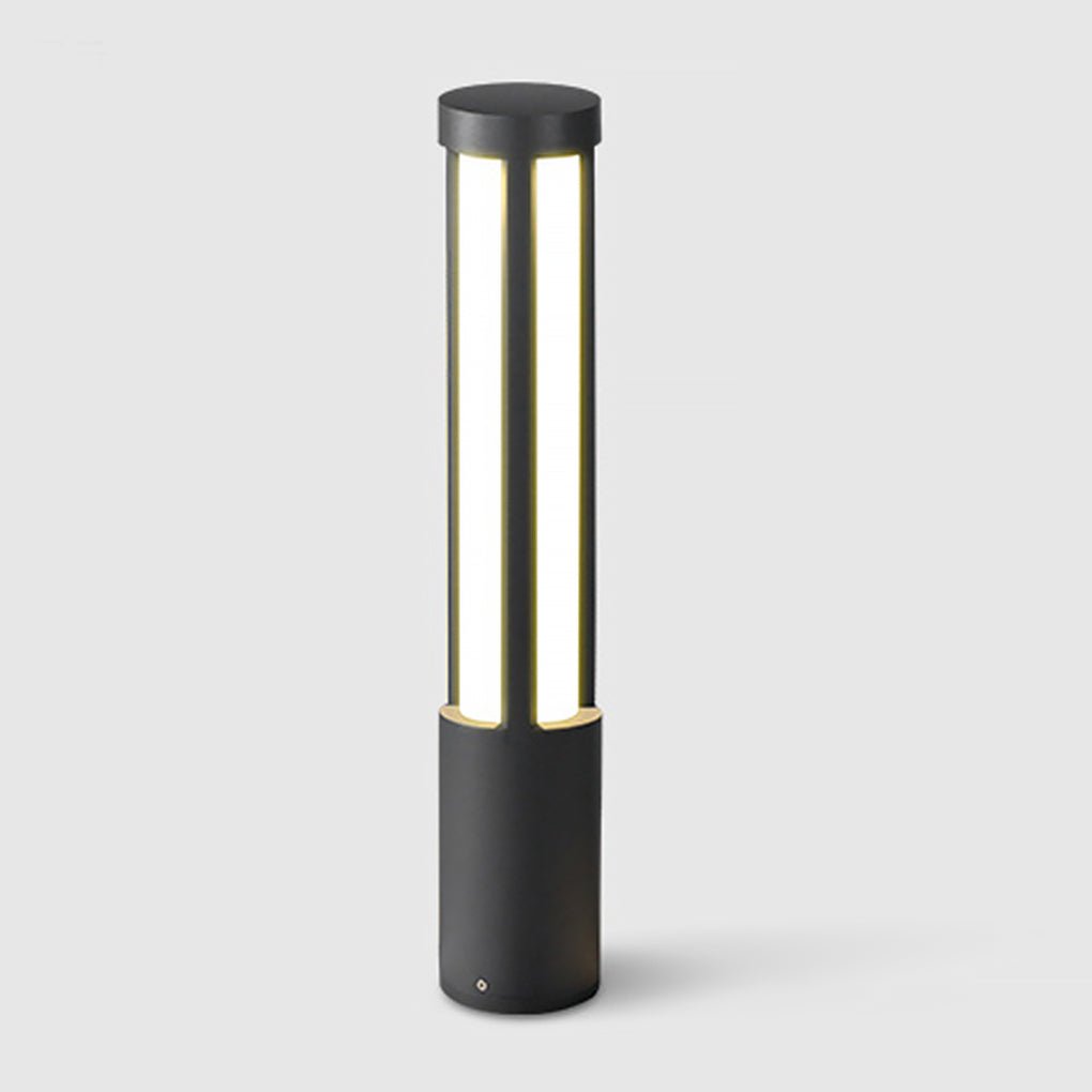 Modern LED Bollard Lights | Cylindrical Design with IP65 Waterproofing | Versatile Outdoor Illumination