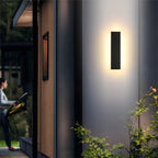 Modern LED Outdoor Wall Light | Waterproof Long Strip Design for Sleek Illumination