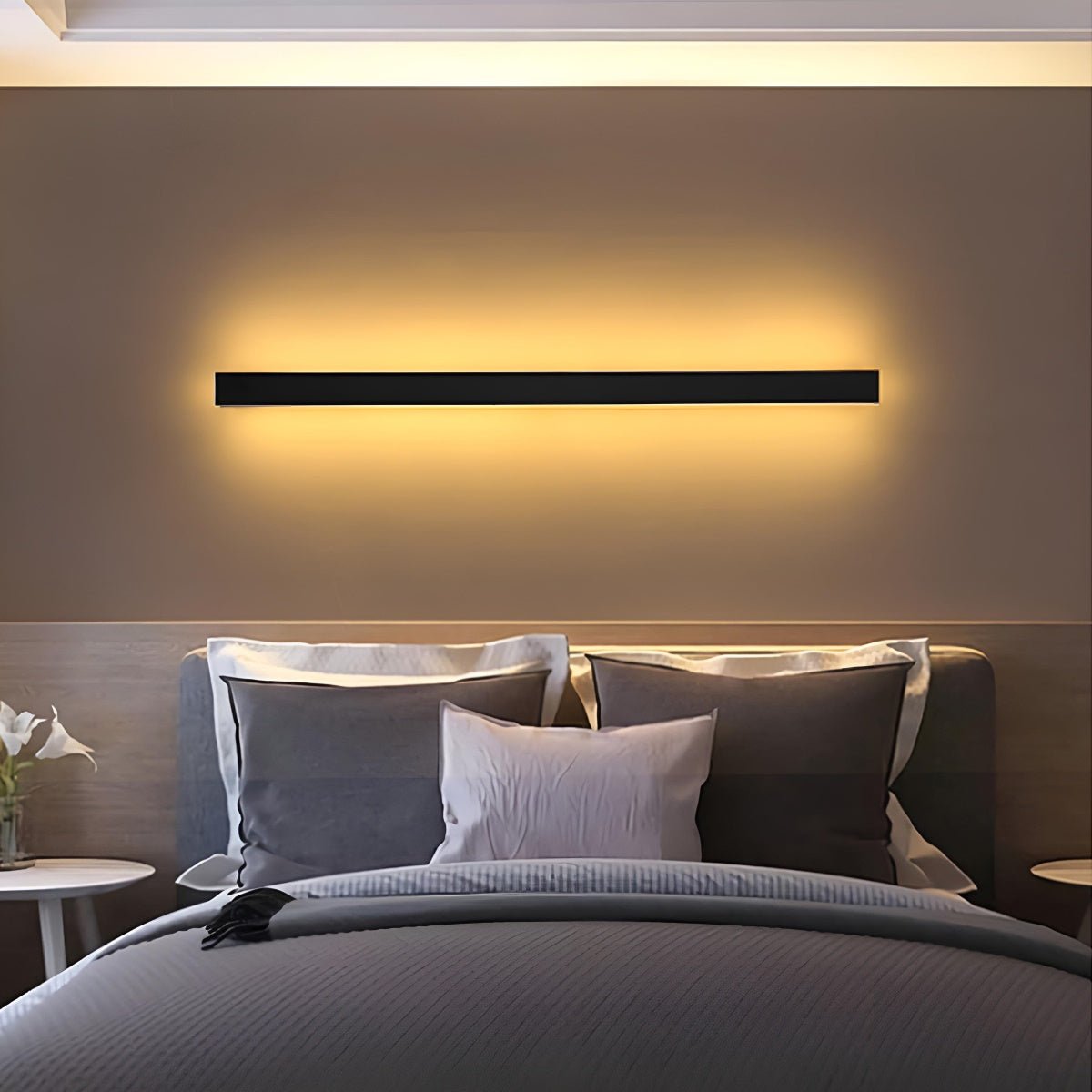 Modern LED Outdoor Wall Light | Waterproof Long Strip Design for Sleek Illumination