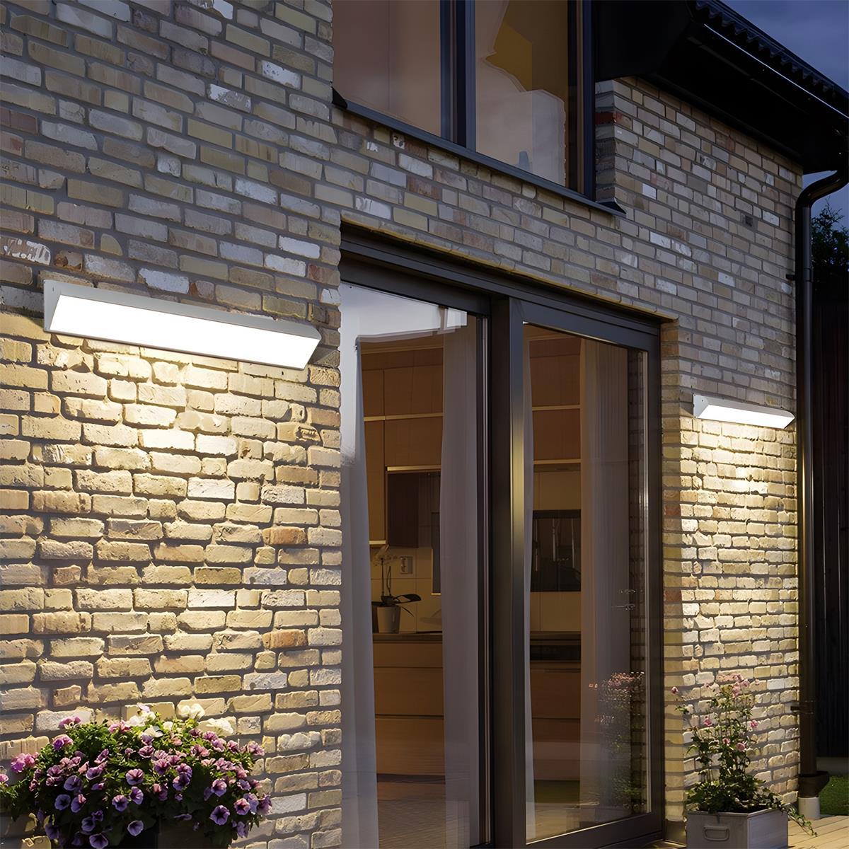Modern LED Outdoor Wall Strip Light with Waterproof Design | Flexible Lengths for Stylish Illumination