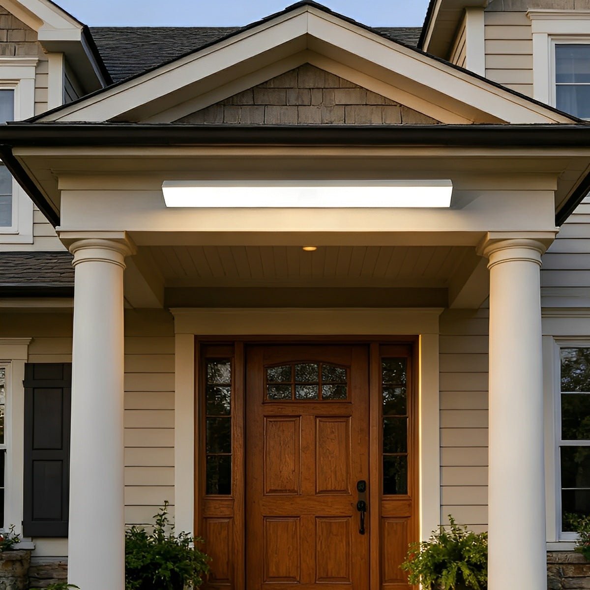 Modern LED Outdoor Wall Strip Light with Waterproof Design | Flexible Lengths for Stylish Illumination