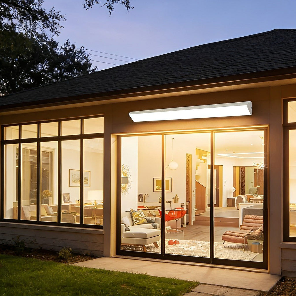 Modern LED Outdoor Wall Strip Light with Waterproof Design | Flexible Lengths for Stylish Illumination