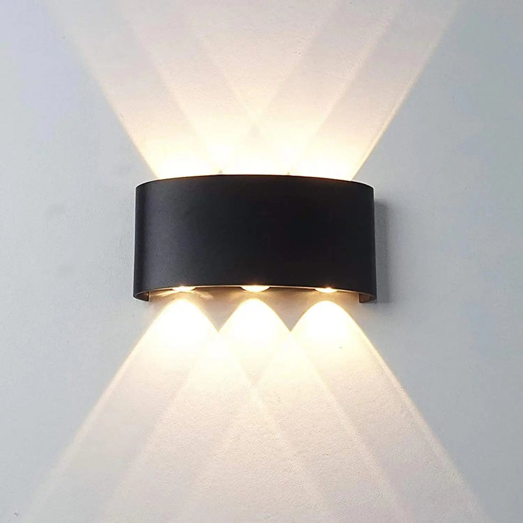 Modern LED Wall Sconce Lighting with Up-Down Design | Stylish Indoor Outdoor Wall Lights for Elegant Ambiance