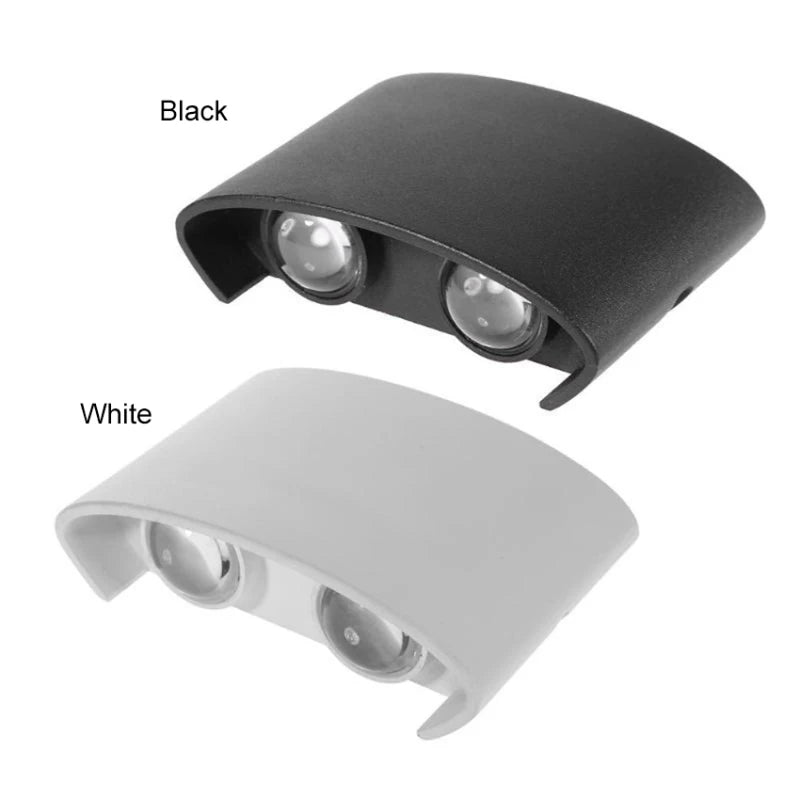 Modern LED Wall Sconce Lighting with Up-Down Design | Stylish Indoor Outdoor Wall Lights for Elegant Ambiance