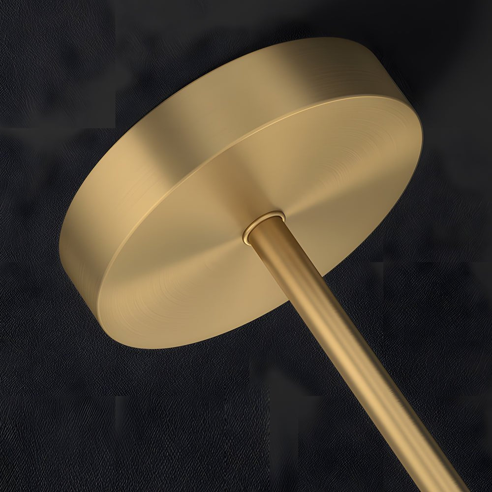 Modern Minimalist | Adjustable LED Desk Lamp with Brushed Copper Finish | Stylish Task Lighting for Home Office