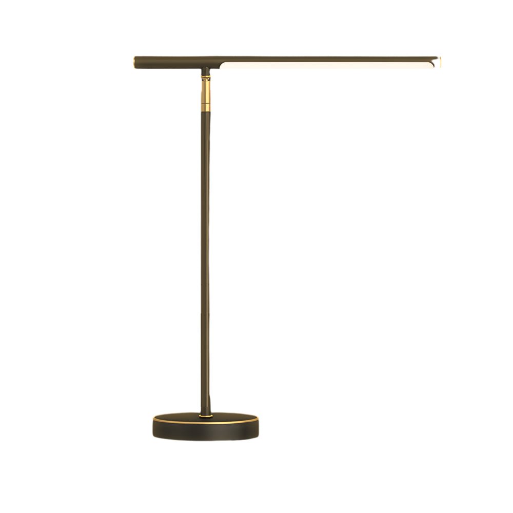 Modern Minimalist | Adjustable LED Desk Lamp with Brushed Copper Finish | Stylish Task Lighting for Home Office