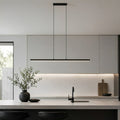 Modern Minimalist | Adjustable Linear Pendant Light for Kitchen with Dimmable Illumination | Ideal for Dining and Workspaces