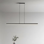 Modern Minimalist | Adjustable Linear Pendant Light for Kitchen with Dimmable Illumination | Ideal for Dining and Workspaces