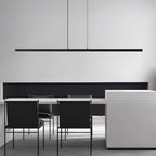 Modern Minimalist | Adjustable Linear Pendant Light for Kitchen with Dimmable Illumination | Ideal for Dining and Workspaces