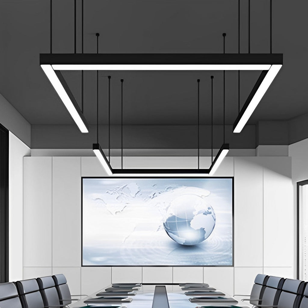 Modern Minimalist | Kitchen Pendant Lighting with Adjustable Lengths | Sleek LED Fixture for Streamlined Illumination
