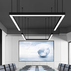 Modern Minimalist | Kitchen Pendant Lighting with Adjustable Lengths | Sleek LED Fixture for Streamlined Illumination
