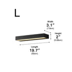 Modern Minimalist | Outdoor Wall Sconce Lighting with Waterproof Design | Sleek Illumination for Patios and Entryways