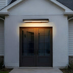 Modern Minimalist | Waterproof Outdoor LED Wall Sconce with Motion Sensor | Sleek Design for Bright Illumination