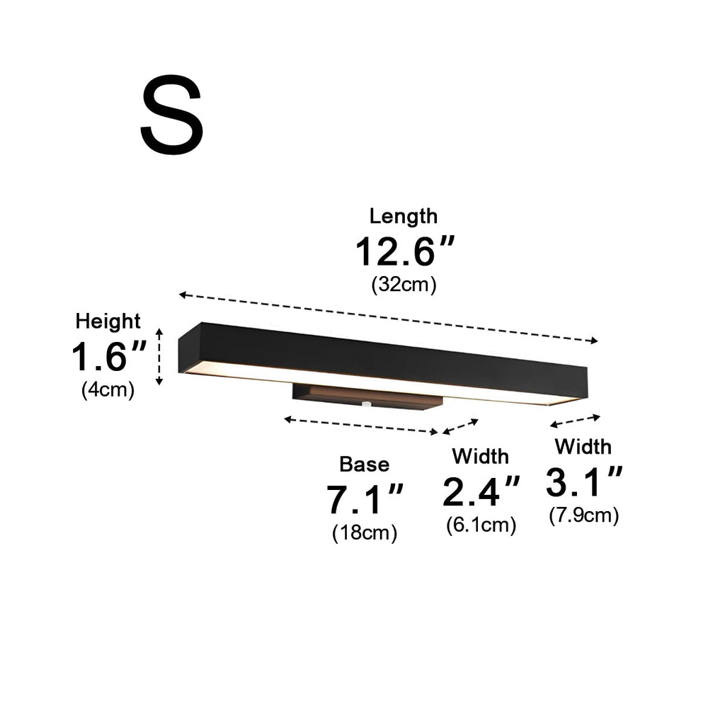 Modern Minimalist | Waterproof Outdoor LED Wall Sconce with Motion Sensor | Sleek Design for Bright Illumination
