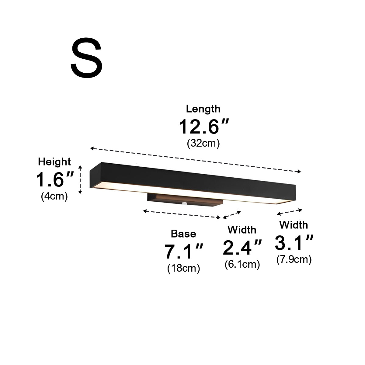 Modern Minimalist | Waterproof Outdoor LED Wall Sconce with Motion Sensor | Sleek Design for Bright Illumination