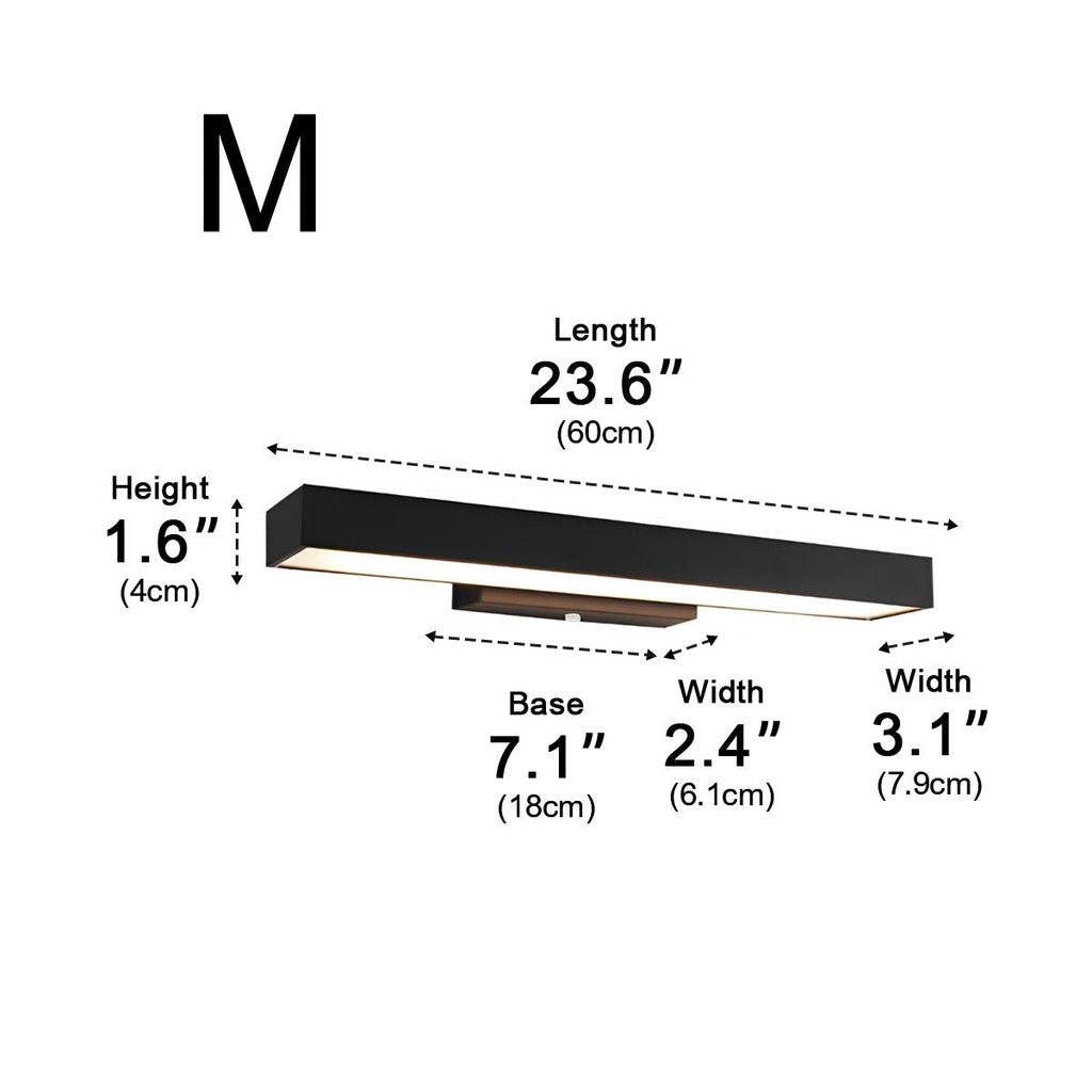 Modern Minimalist | Waterproof Outdoor LED Wall Sconce with Motion Sensor | Sleek Design for Bright Illumination