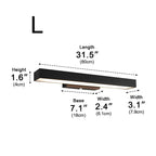 Modern Minimalist | Waterproof Outdoor LED Wall Sconce with Motion Sensor | Sleek Design for Bright Illumination