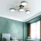 Modern Multi Arm Ceiling Light | Adjustable LED Shades for Energy Efficient Illumination