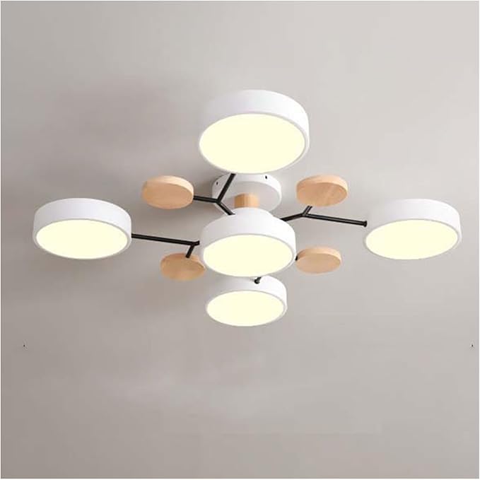 Modern Multi Arm Ceiling Light | Adjustable LED Shades for Energy Efficient Illumination