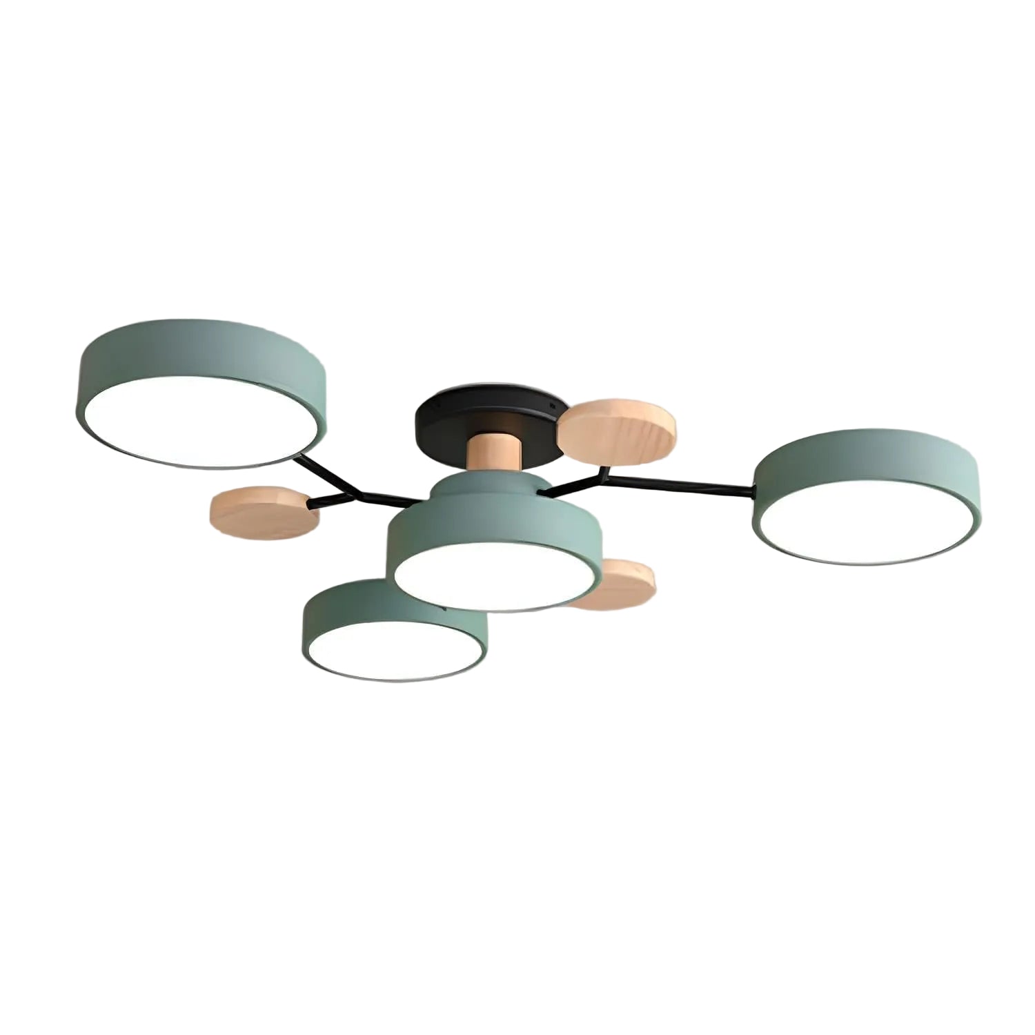 Modern Multi Arm Ceiling Light | Adjustable LED Shades for Energy Efficient Illumination