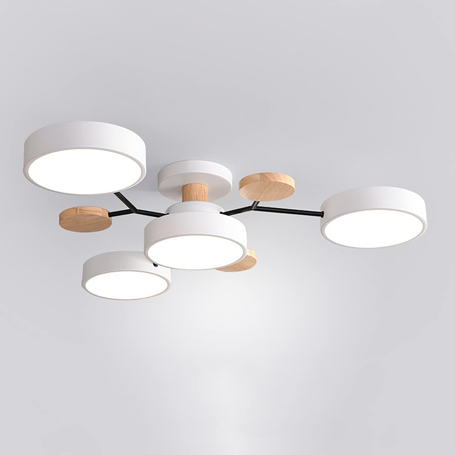 Modern Multi Arm Ceiling Light | Adjustable LED Shades for Energy Efficient Illumination