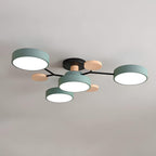 Modern Multi Arm Ceiling Light | Adjustable LED Shades for Energy Efficient Illumination