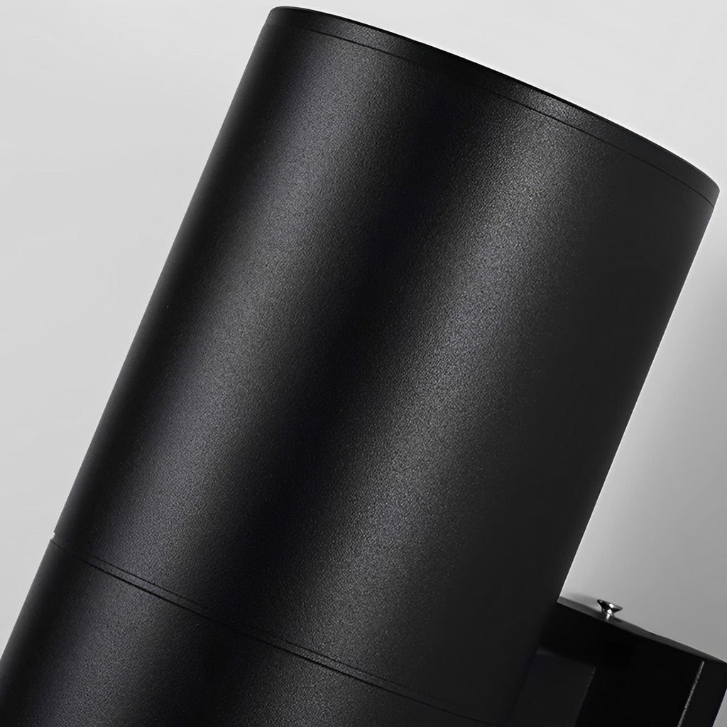 Modern Outdoor LED Wall Light | Waterproof Cylinder Design with Adjustable Beam for Enhanced Curb Appeal