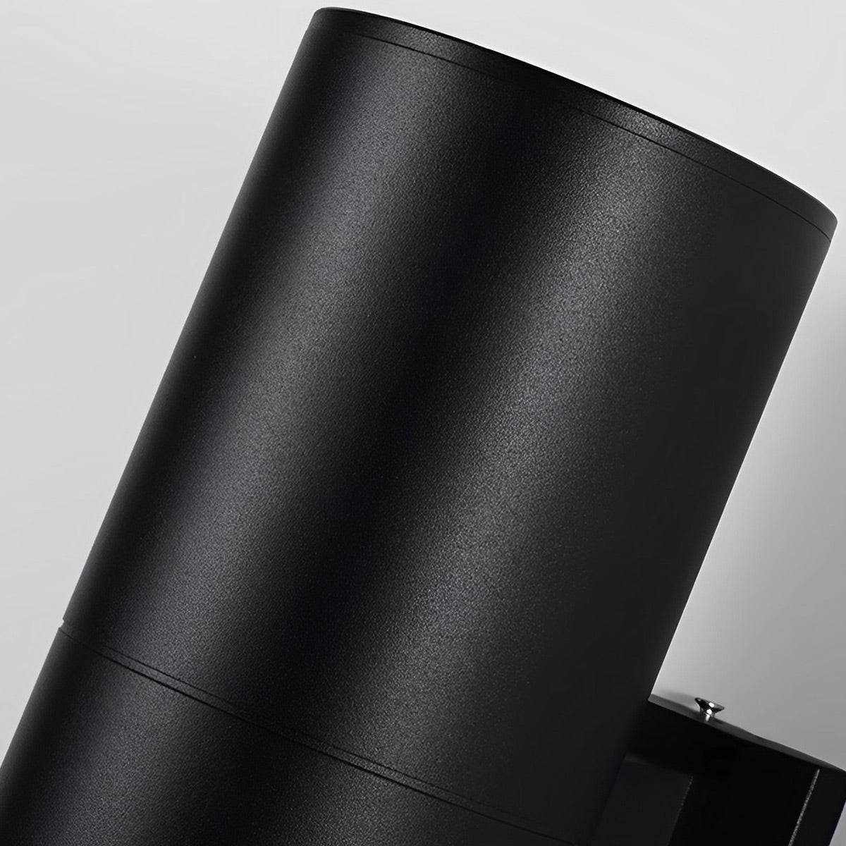 Modern Outdoor LED Wall Light | Waterproof Cylinder Design with Adjustable Beam for Enhanced Curb Appeal