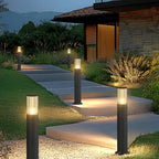 Modern Outdoor Lighting | Waterproof LED Cylinder Pillar Light with Refined Design | Versatile Illumination for Gardens and Patios