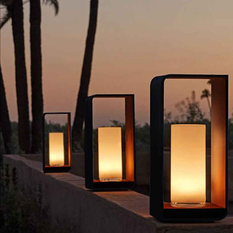 Modern Solar Lights Outdoor | Adjustable Color Modes & Waterproof Design for Elegant Landscape Lighting