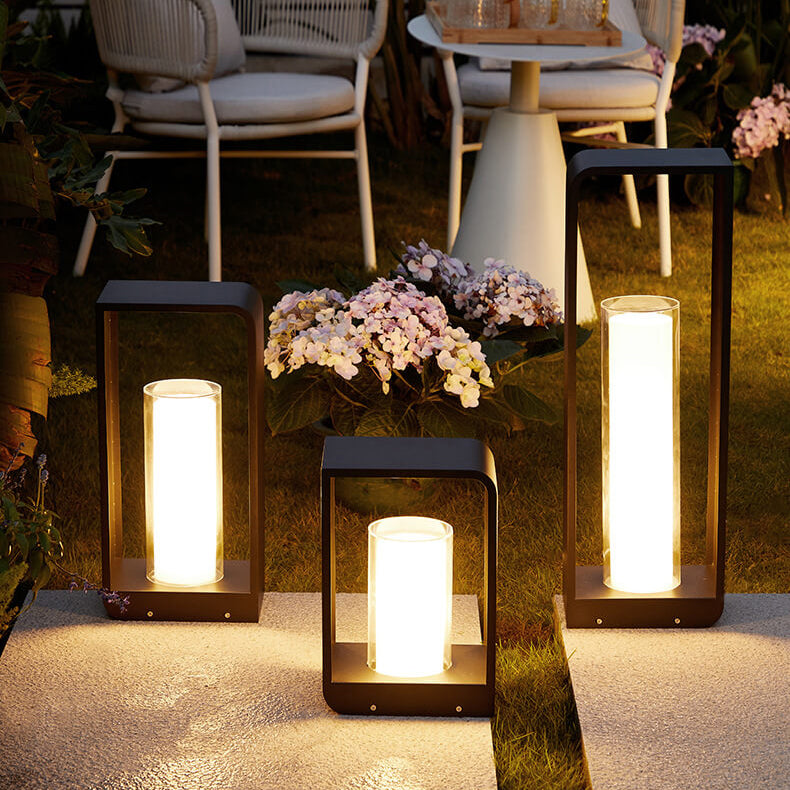 Modern Solar Lights Outdoor | Adjustable Color Modes & Waterproof Design for Elegant Landscape Lighting
