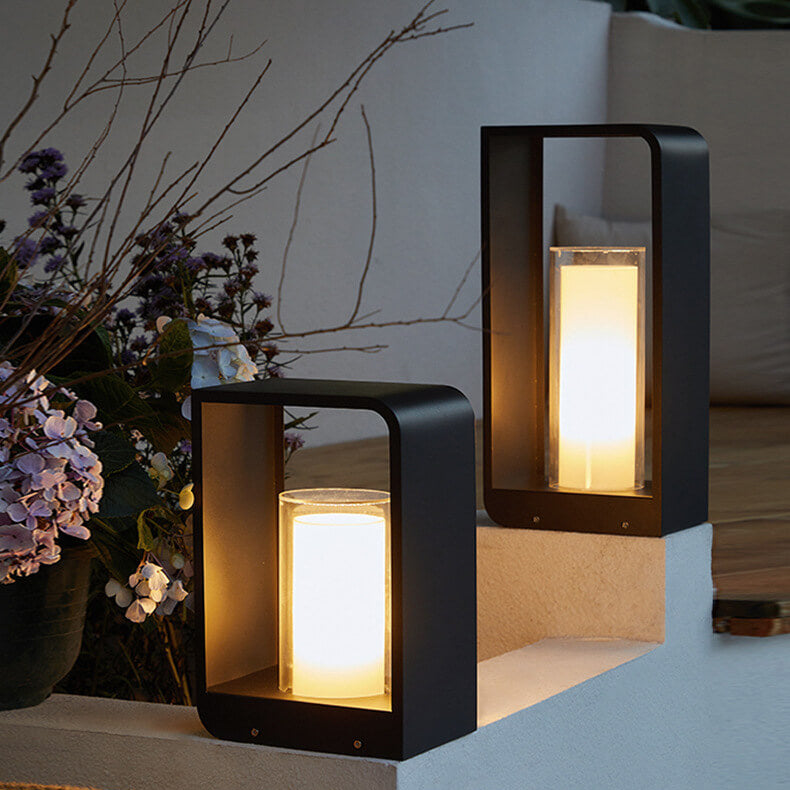 Modern Solar Lights Outdoor | Adjustable Color Modes & Waterproof Design for Elegant Landscape Lighting