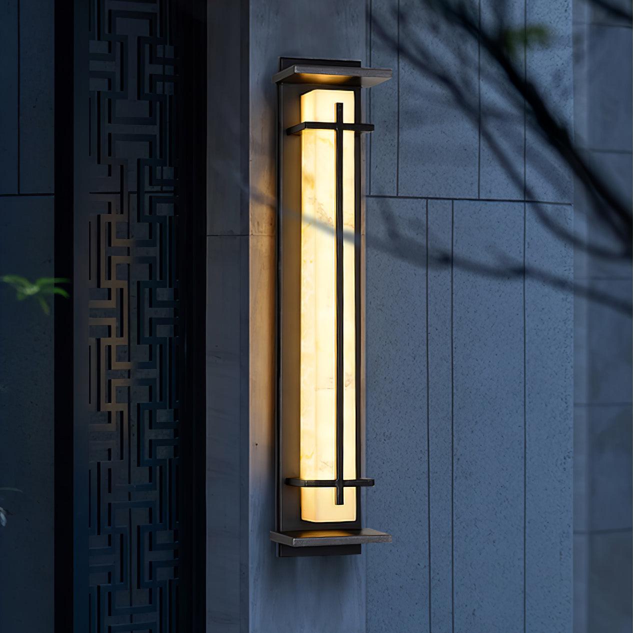 Modern Square Outdoor Wall Sconce Light with IP65 Waterproof Rating | Stylish Exterior Wall Light for Reliable Illumination