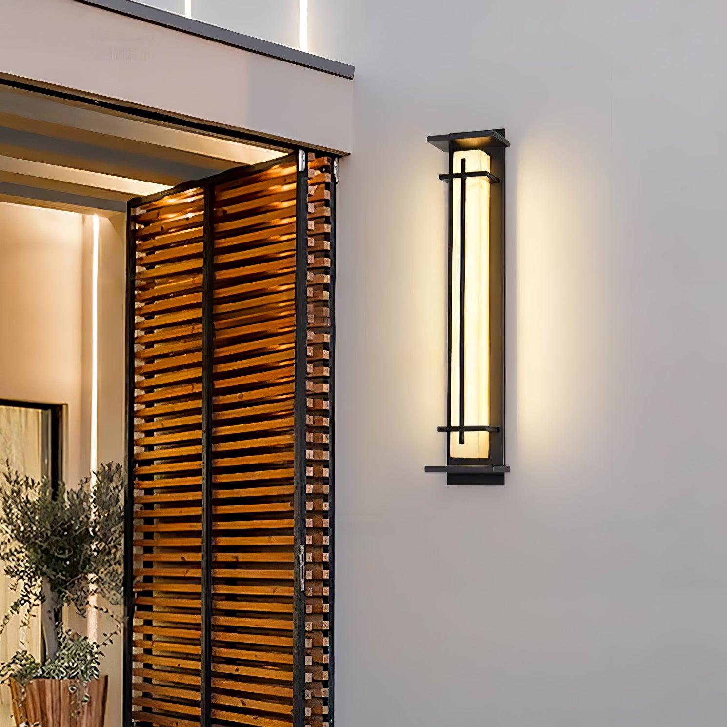Modern Square Outdoor Wall Sconce Light with IP65 Waterproof Rating | Stylish Exterior Wall Light for Reliable Illumination