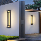 Modern Square Outdoor Wall Sconce Light with IP65 Waterproof Rating | Stylish Exterior Wall Light for Reliable Illumination