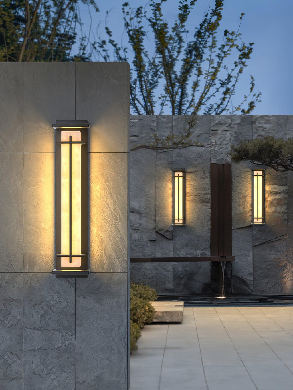 Modern Square Outdoor Wall Sconce Light with IP65 Waterproof Rating | Stylish Exterior Wall Light for Reliable Illumination