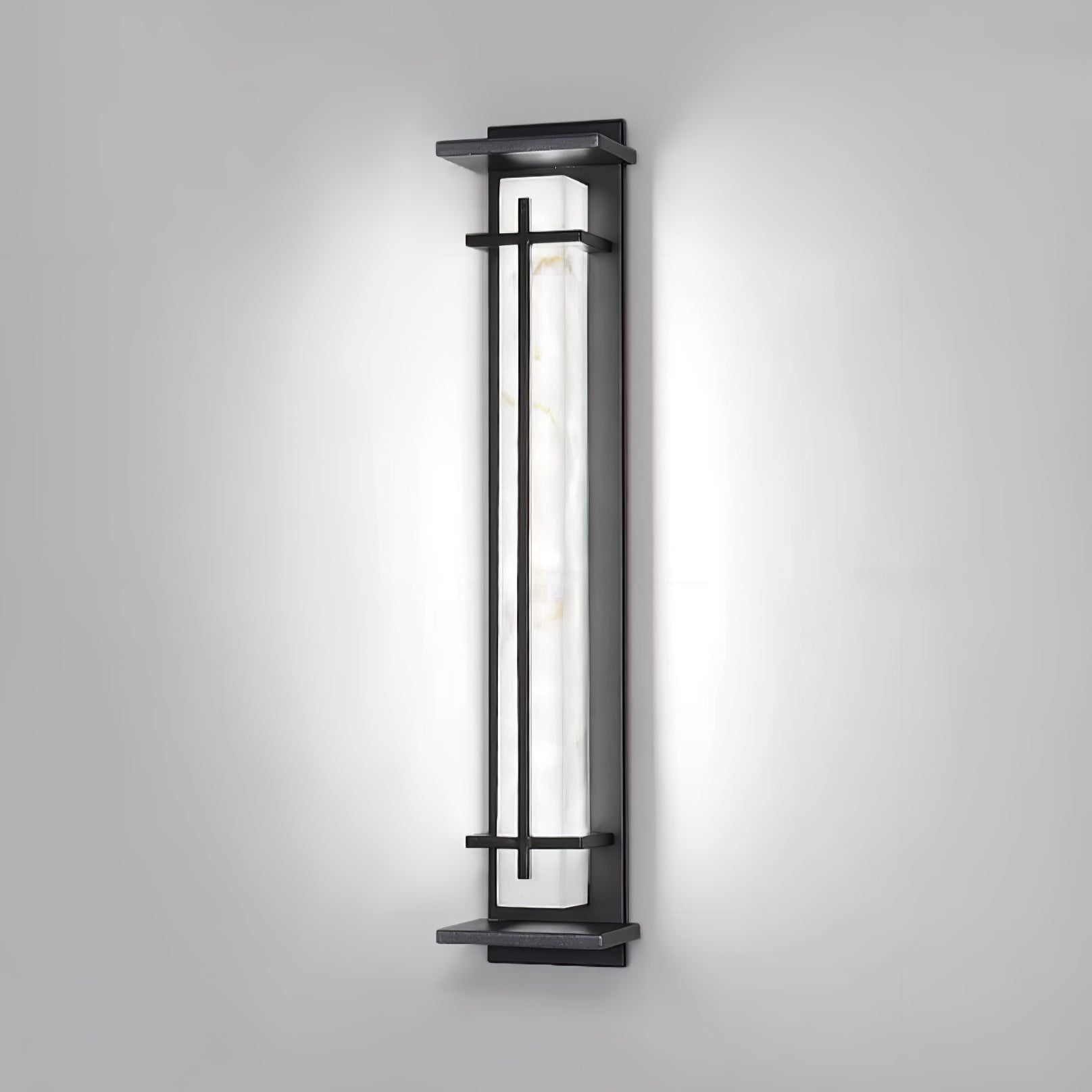 Modern Square Outdoor Wall Sconce Light with IP65 Waterproof Rating | Stylish Exterior Wall Light for Reliable Illumination
