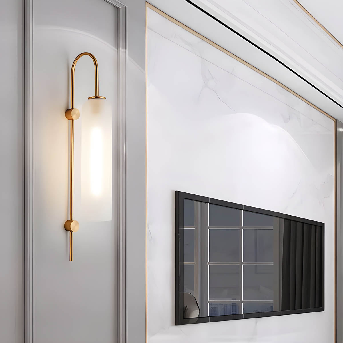 Modern Wall Sconce Lighting | Multi-Colored Fixture with Chic Design | Stylish Illumination for Any Room