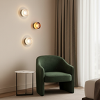 Modern Wall Sconce Lighting with Softly Textured Glow | Energy Efficient Design for Ambient Illumination